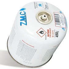Camping Propan Butan Gas 450g Schraubventil Gaskartusche 900ml Ventilkartusche