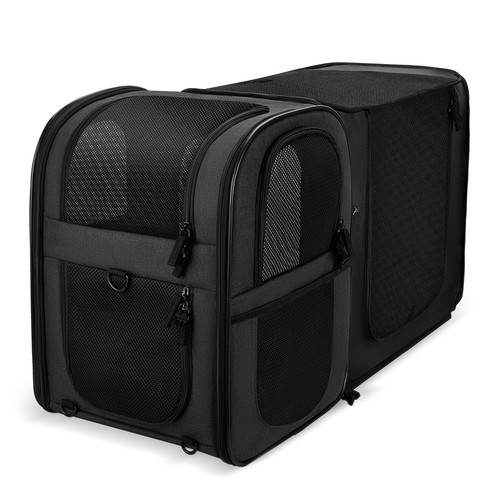 Erweiterbarer katzenrucksack - erweiterbarer,