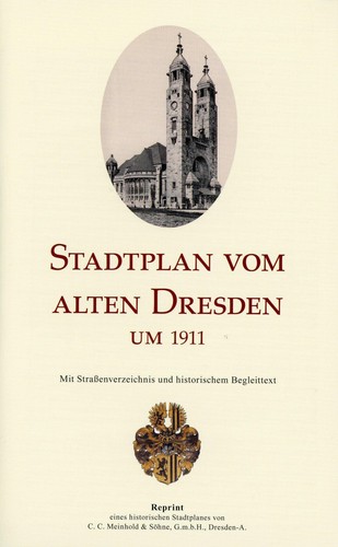 Stadtplan dresden 1911 reprint - stadtplan,