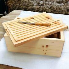 Zirbenholz Brotkasten mit