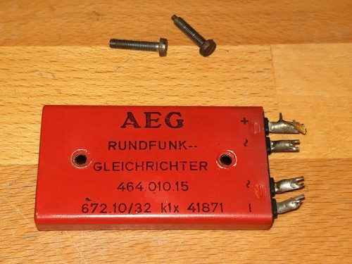 Aeg rundfunk gleichrichter - aeg, rundfunk-gleichrichter