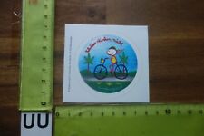 Alter Aufkleber Radsport Fahrrad Bike Zubehör Spruch FAHRRÄDER STINKEN NICHT