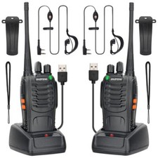 2x Baofeng Walkie Talkie