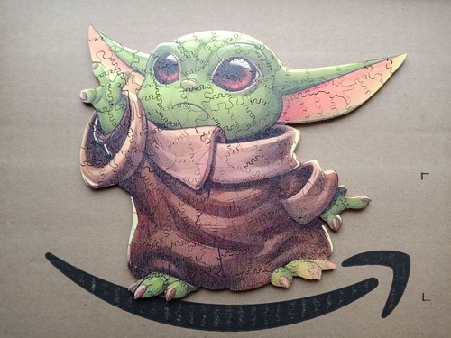 Baby yoda holzpuzzle 160 - yoda,