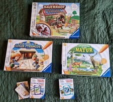 5 tiptoi Spiele Set - komplett mit Anleitungen - Ravensburger