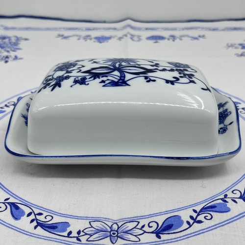 Vintage porzellan butterdose - vintage,