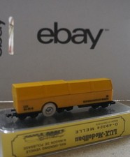 LUX   9401   (Spur N)    Schienenschleifwagen + OVP - digital - defekt