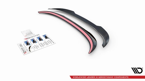 Cup dachspoiler ansatz schwarz - dachspoiler,