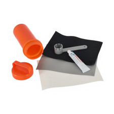 Schlauchboot Reparaturset auch unter Wasser Flicken Kleber SUP Kajak Kanu