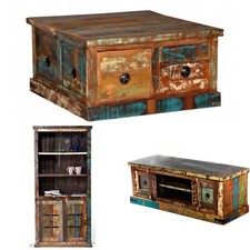 indische Vintage möbel 2Teile  Couchtisch Schrank