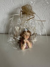 Engel in Cellophan eingepackt, inkl. zwei Kissen 1xmit Engel, 1xmit Herz