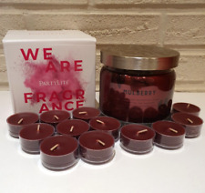 PARTYLITE * MULBERRY * 3 DOCHT