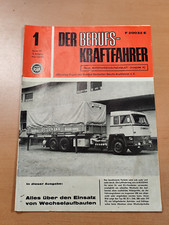 Der Berufskraftfahrer 1/1971 Zeitschrift LKW Prospekt truck brochure 44