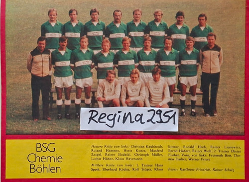DDR-Oberliga-Mannschaftsfoto