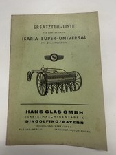 Ersatzteilliste hans glas - ersatzteilliste,