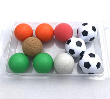 10 Kicker Bälle Verschiedene