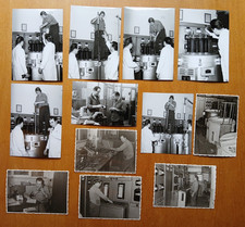 Farbwerke Hoechst - Frankfurt – 12 s/w Fotos 1960er J. / Arbeiter – Apparate