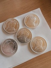 Silbermünze Krügerrand 1 oz Fine Silver South Africa 2025   10 Stück