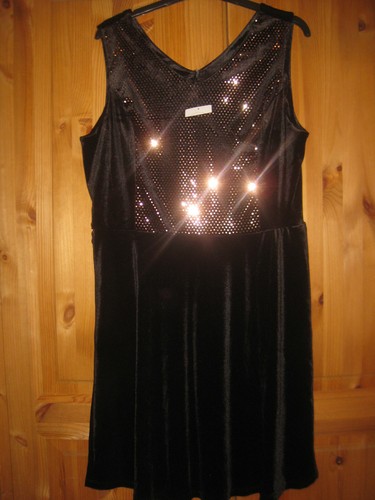 Laura torelli damen samt kleid - torelli,