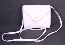 Assima Tasche Crossbody Umhängetasche Leder weiß Vintage Mini Bag elegant B50