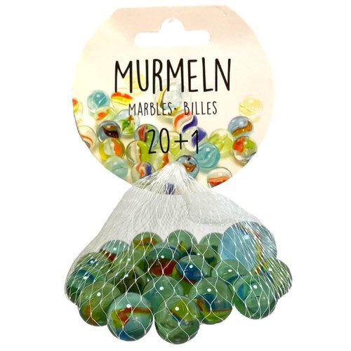 Murmeln glas netz inkl - glas, inkl.