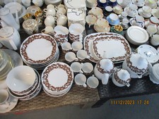 Kaffeeservice Rosenthal Studio-Line Plus Cordial braun Design W.Karnagel 59tlg.