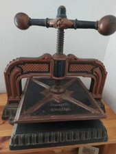 Antike SPINDELBUCHPRESSE