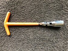 Zündkerzenschlüssel 21 mm mit Kardangelenk Oldtimer