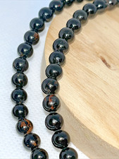 Schwarzer Turmalin Kette