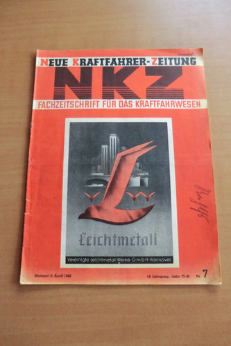 Kfz zeitschrift 1943 - kfz,