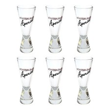 6x Sasse Korn Glas Pinnchen