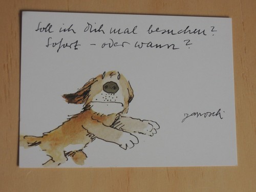 Postkarten janosch soll ich - janosch,