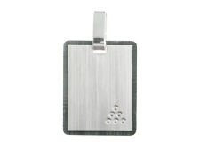 Anhänger Kettenanhänger mit Dreieck Muster auch Gravur und Kette 925/Silber 3020