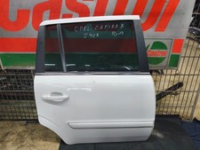 Opel Zafira B Tür Hinten Rechts Komplett Weiß Z40R