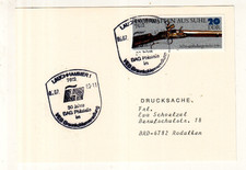 DDR Brief Sonderstempel Lauchhammer Bergbau