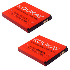 2x Koukay Ersatz Akku für AVM