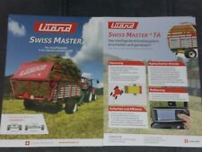 LÜÖND SWISS MASTER Alpin-Ladewagen Prospekte ( Schweiz 205 )