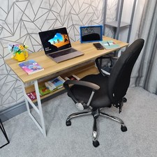 Computertisch Laptop PC Arbeitszimmertisch Bürotisch Möbel Arbeitsplatz Tisch UKES