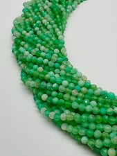 Chrysopras 3mm facettierter - chrysopras,
