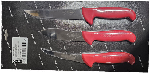 Dick messerset 3tlg jagd - f., "jagd