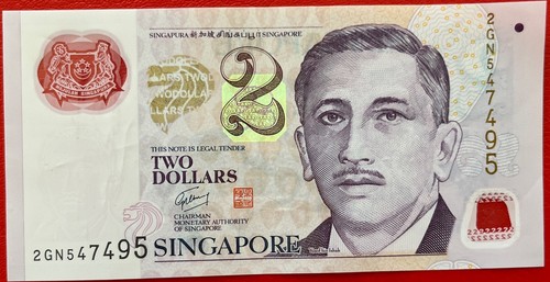 Singapur 2 dollar - singapur,