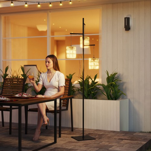 Outsunny solar stehlampe - outsunny,