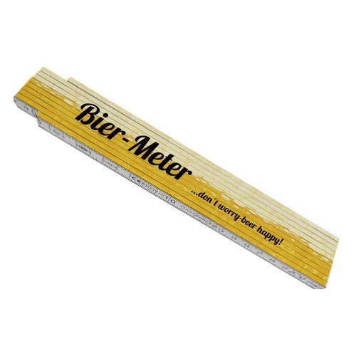 Bier meter don worry - worry-, beer