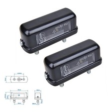 2 x Kennzeichenleuchte