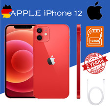 NEU Apple iPhone 12 - 128GB -  RED (Ohne Simlock) (Dual-SIM)✔️24 Monate Garantie