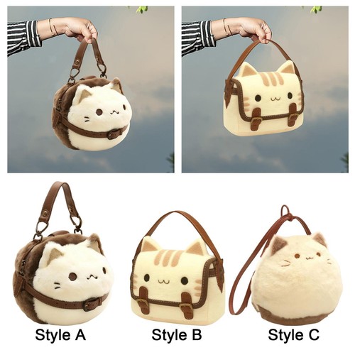 Süße katze plüsch tasche - katze,