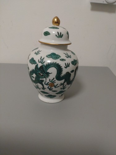 Alte chinesische deckelvase - alte,