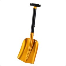 Kleine Schneeschaufel (Aluminium) fürs Auto & Camping - 21x28 cm | Stecksystem