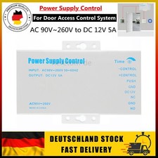 90V-260V auf 12V 5A Zugangssystem Zutrittskontrolle Zugangskontrolle Netzteil DE