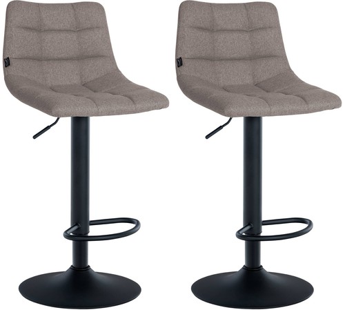 2er set barhocker jerry - barhocker, stoff
